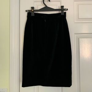 Moschino Velvet Skirt